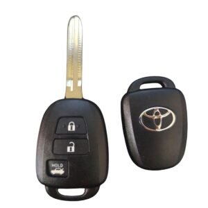 carcasa toyota 3 botone con apertura de baul